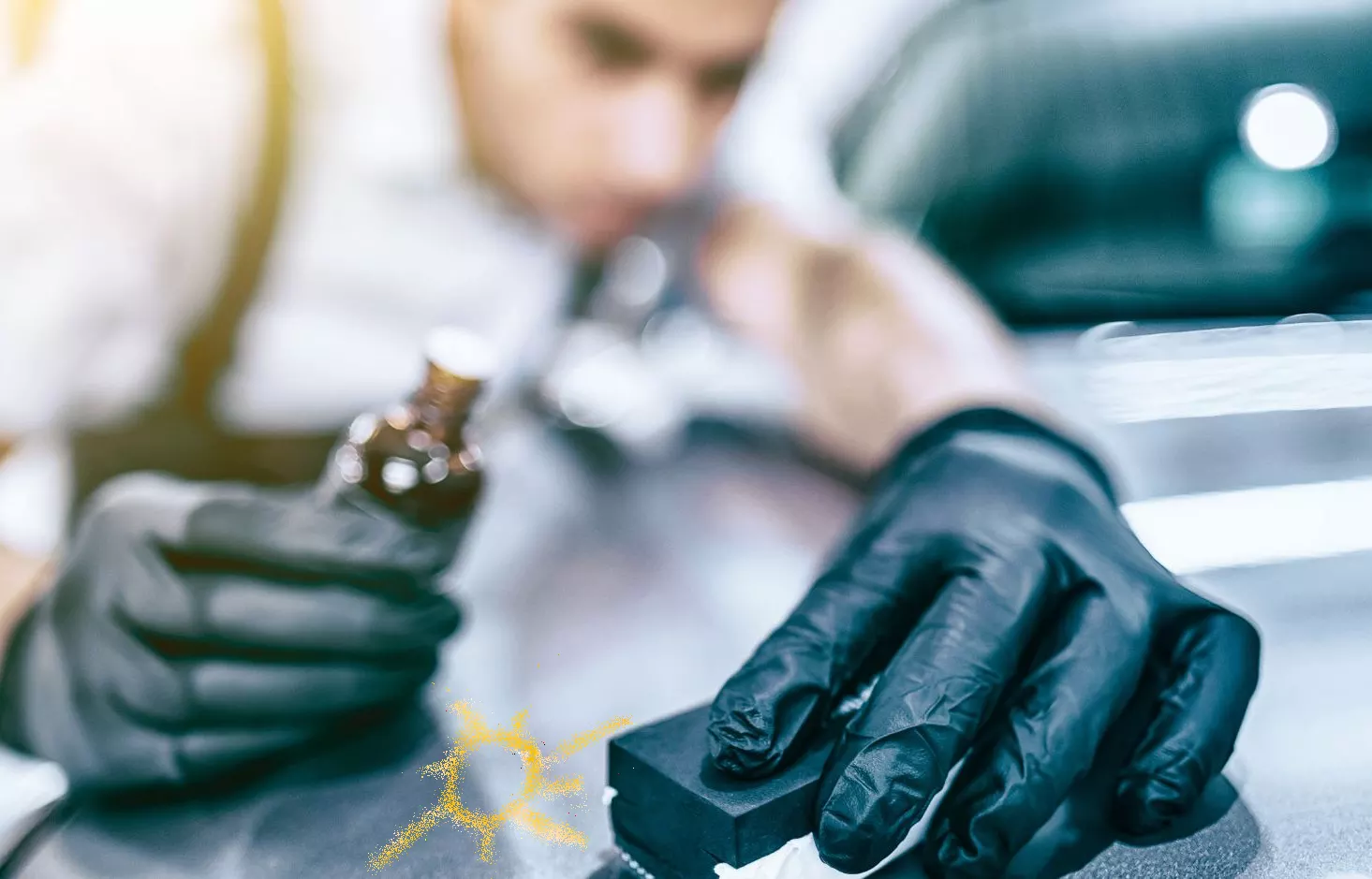 Schade auto door kind